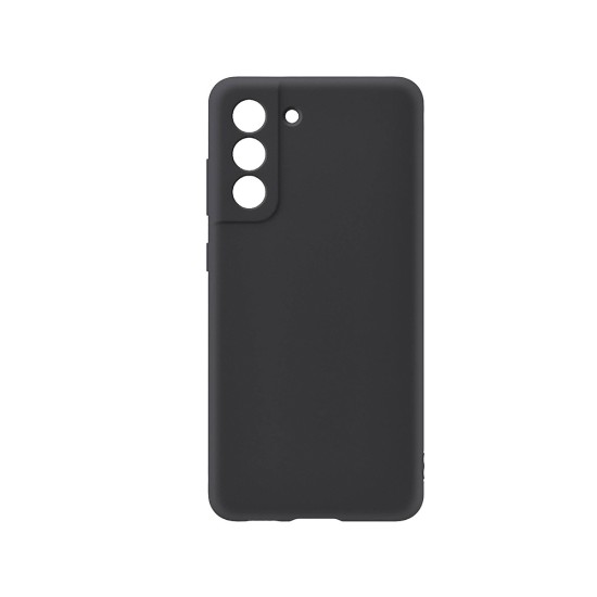 Silicone Case with Camera Shield for Samsung Galaxy S21 FE 5g Black